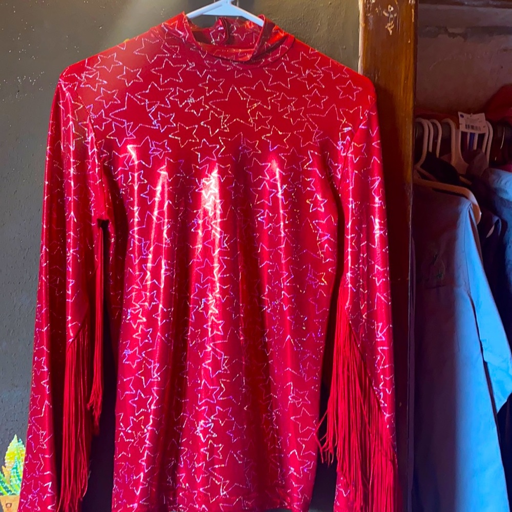 patriotic red  slinky